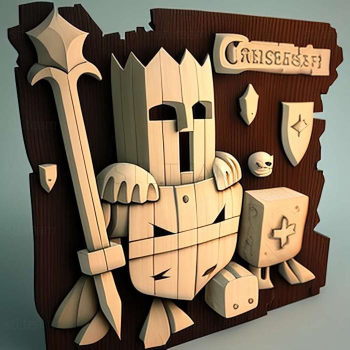 3D model Castle Crashers game (STL)